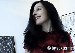 Here comes the brunette hair aged floozy and puts the obese shlong up to the suppository in her mouth. This babe can hardly get the bulky boner betwee