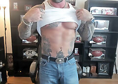 Hairy man, verbal white master, straight alpha