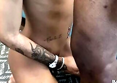 Mari Tha Donn So Gratified On Top Of Hard Weenie