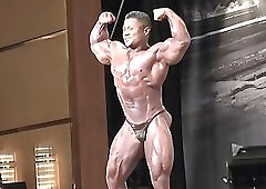 Asian Bodybuilder Sexy Posing