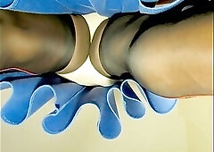 BlueGirl70 Upskirt Exhibition