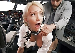 Air Hostess Fucked In The Plane