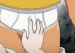 Queer, queer anime , ejaculation, oral job, comics, Natsuyasumi Clip 1