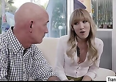 TBabe Lena Kelly rides Smiths hard cock