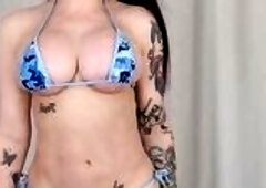 Blue Bikini Try On!!! My favourite color!