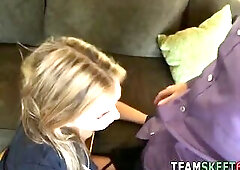 See Babysitter rides old stud on now! - Hd, Toy, Tugjob Porn Babysitter rides old mans knob after masturbating with toy