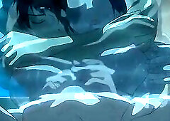 Tayu 1 - Breasty comics chick screams as the unbending shlong enters her for 1st time