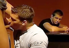 Caged Men - Scene 1 (AI Upscale)