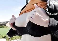 Extrem öffentlicher Bawdy Talk*Spritz public auf meinen Bubble Booty