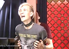 Tickled, gay slave, bdsm