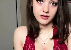 Close up teen pussy gaping action