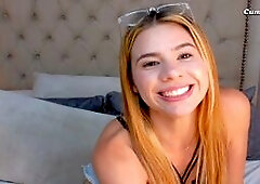 Ginger Head Moans So Wildly From Masturbating