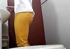 I film my Venezuelan roommate peeing