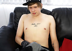 Straight Emo Nick Blasts Out Some Hot Goo! - Nick St James