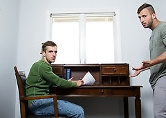 Donte Thick and Nicholas Ryder fuck instead of filing taxes