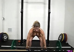 Blond Weightlifter