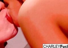 Charley gets an suggest that this babe can't refuse