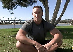 Sean Cody: Muscled Chase shows big dick