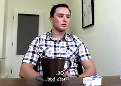 DirtyScout: Throat fucking in the garden next to young evil Czech dude amateur