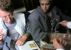 Blonde piss fetish babe fingers her vulva