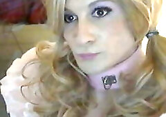 Sissy Baby Doll, Chastity, Fills Hole and is Humiliated