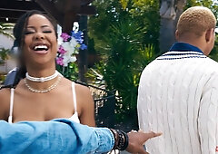 Behind the scenes: Behind the scenes with muscular ebony pornstars zane walker, Kira Noir & Alex Mack