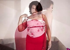 TGIRLBBW - Large Glamorous Ebony Barbie Bella Needs U