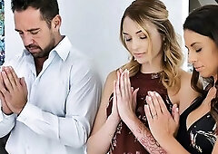 Foster Parents Banging Cute Orphan Teen