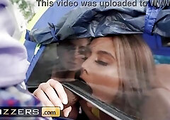 Lucy Doll & Penelope Kay Bulid A Tent Inside The Abode To Have Some Privacy But Damion Keeps Spying On 'Em - BRAZZERS