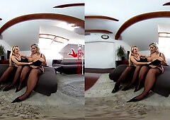 Bad In Black - Huge Tits Pornstars Lesbians - Sexlikereal