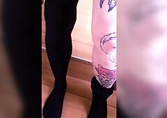 I love haunch socks on my glamorous feet