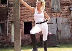 Riding Boots Trampling