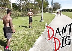 BLACK BBC BITCH CHEERLEADERS SUGGA BADDIE & DEJA PLAYGIRL BANG THE STAR FOOTBALL PLAYERS AFTER PRACTICE