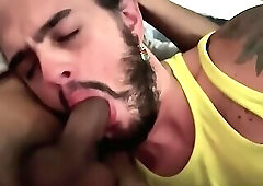 Young Uncut Latino Face Fucks Me