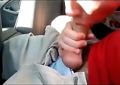 Backseat Blowjob and Cum Swallow5555