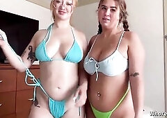 In Vacation With 2 Lascivious Teen Bitches