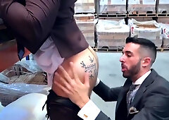 Dani Robles and Hugo Castellano going down and dirty