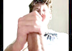 Jerking, amateur twink, 60 fps