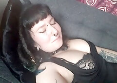 Pierced, alt girl, goth solo