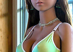 Asian Doll With Sexy Lingerie