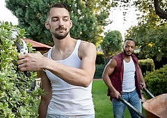 Beautifully shot interracial sex with Dillon Diaz and Johnny B