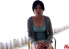 Japanese lady with big titties in kimono Saki Aoyama sucks dick outdoors uncensored.