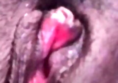 PLAYING WITH MY EBONY LITTLE Vagina