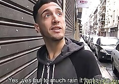 Amateur latino sucking cock pov