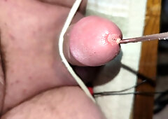 Romping my urethra until I have an awesome climax that lasts a few mins