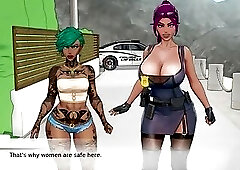 DIVINE HEEL #03 Big titties all over the place