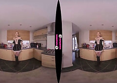 Dirty Maid - Sexy Teen Maid Stripping - SexLikeReal