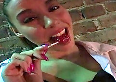 Young whore got what she wanted and that is some hard cock