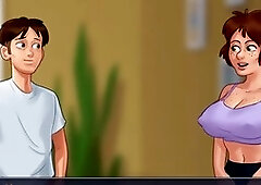 Bumpers and wild play in this cartoon fantasy with huge boobs