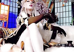 Ning Guang.Restoring the Jade Palace.4k - MolIyredwold